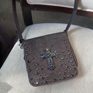 💵3 for $20✅Small cross and rhinestone handbag, purse phone case